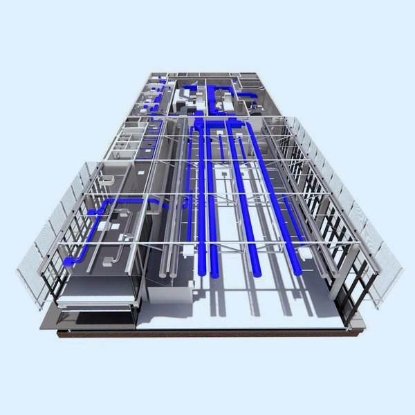 TGA Planung - Konzept JENOPTIK Zuluft