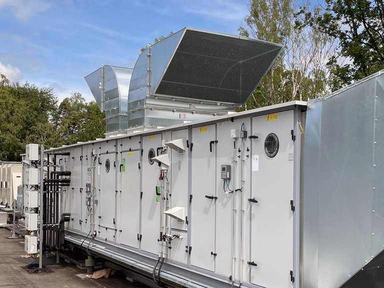 igb.AG ➤ TGA-Referenz Industriebau: Lüftungsanlage, Chemiefabrik