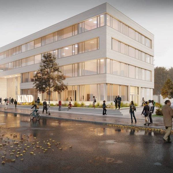 Industriebau Konzept Neubau KIND-Campus / Großburgwedel