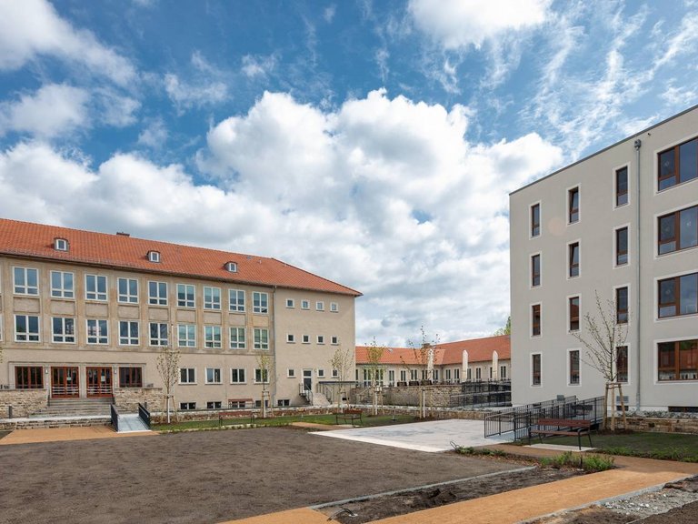 Referenz Sanierung Altenheim - Pflegefachzentrum Guben