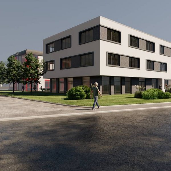 Industriebau Konzept Erweiterung Funkwerk Kölleda