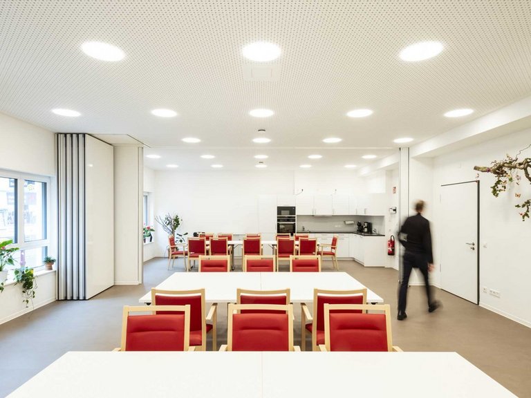 Bild 8 Referenz Neubau – Innenansicht, Begegnungsstätte 1
