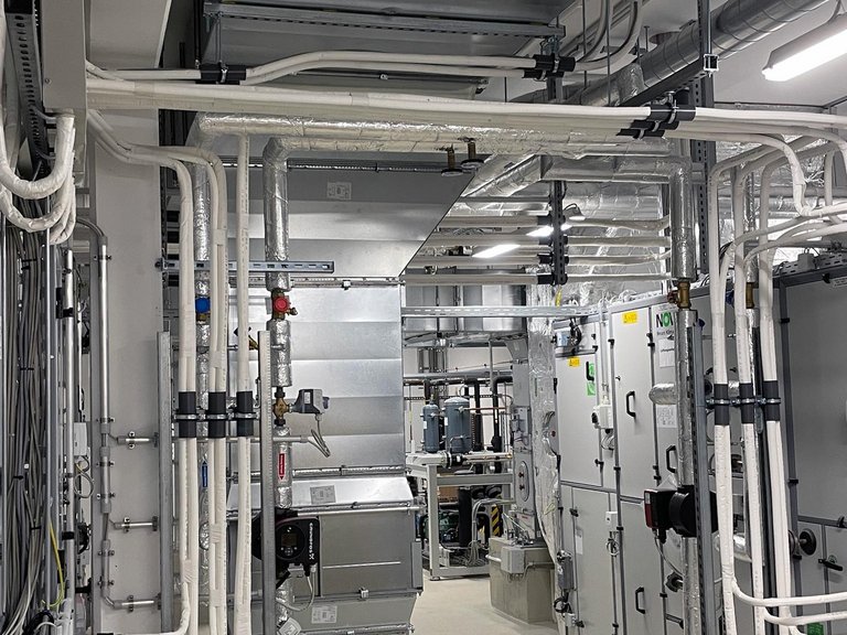 igb.AG ➤ TGA-Referenz Industriebau: Lüftungszentrale, Mitarbeiterrestaurant JENOPTIK Jena