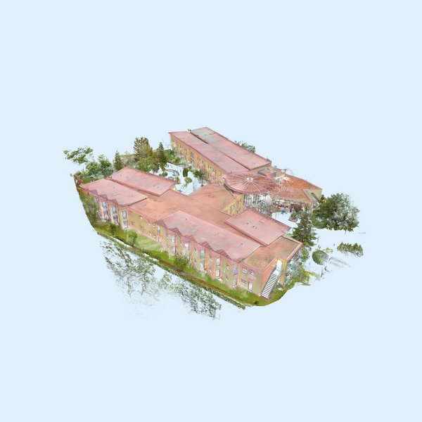 BIM-Konzept: Punktwolke | Seniorenpflegeheim Artern