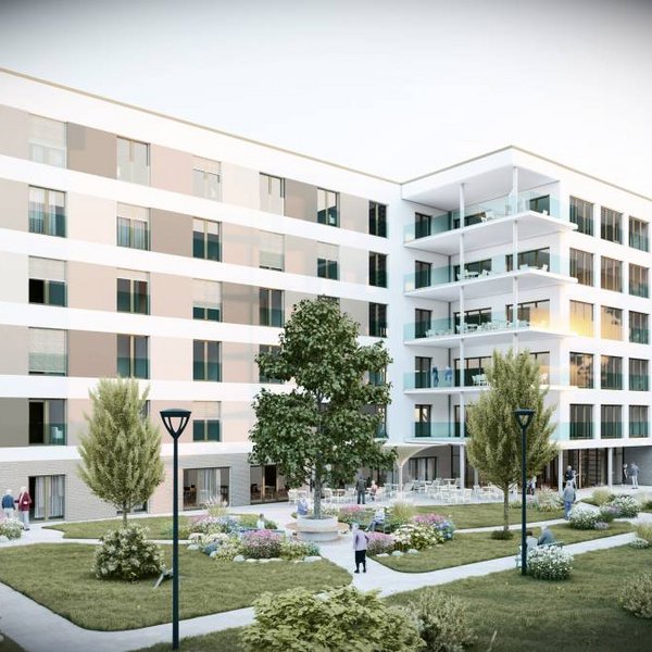 Konzept Sozialimmobilien Ersatzneubau Pflegeheim Jena