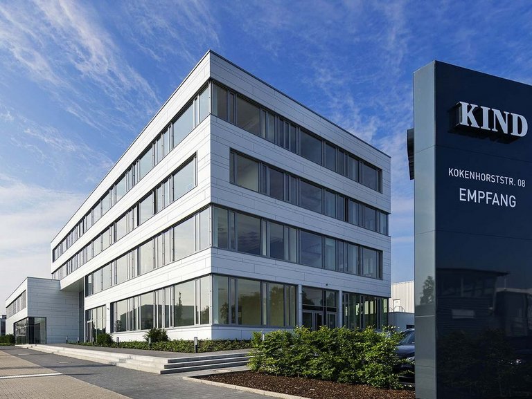 igb - Referenz Bürogebäude KIND Akademie Großburgwedel, Außenansicht