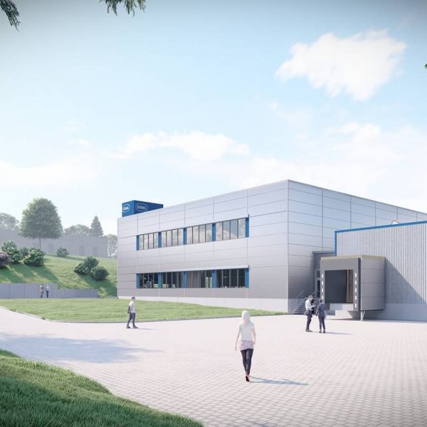 Industriebau Konzept Erweiterung Firma STAHL / Weimar