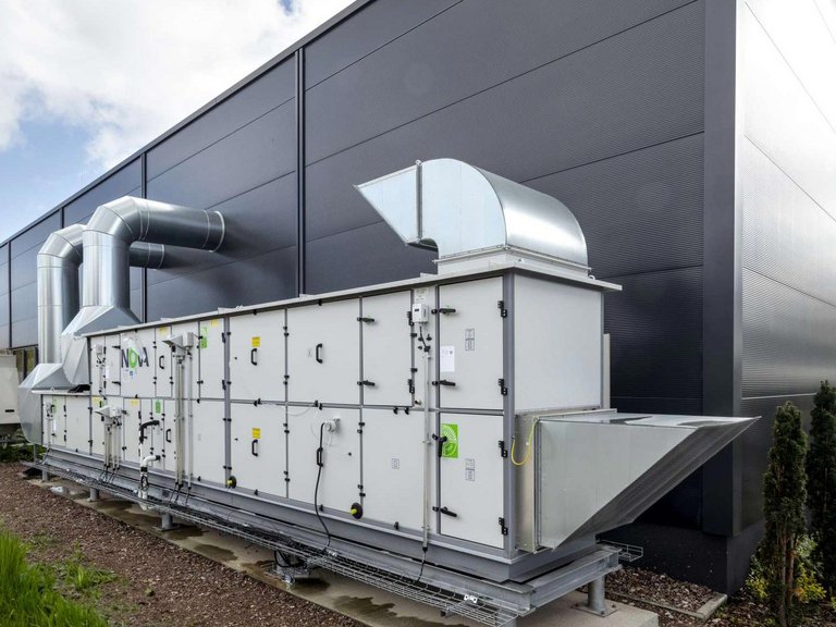 igb.AG ➤ TGA-Referenz Industriebau: Lüftungsanlage, FUNKWERK Kölleda